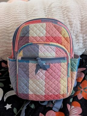 Vera Bradley Quilted Patchwork Mini Backpack - Multicolor